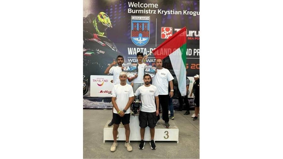 Спортсмены ОАЭ блистали на международном чемпионате по водным мотоциклам