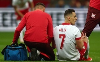Польский нападающий Милик не сможет принять участие в Евро-2024 из-за травмы колена